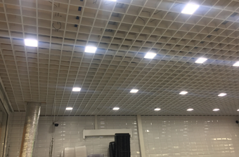 светильник грильято 75х75